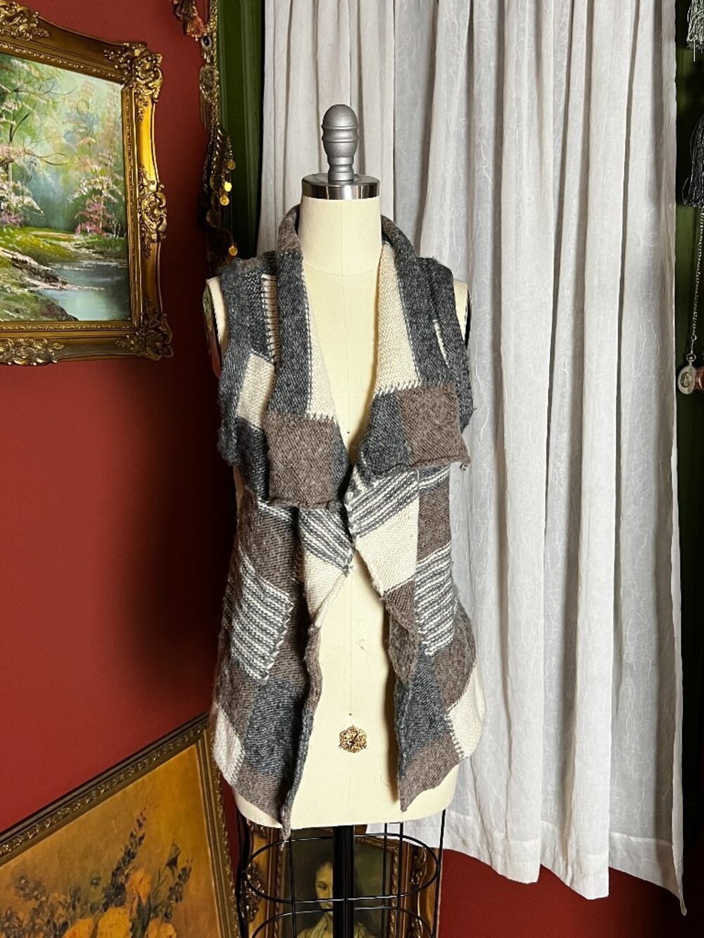 Wool Blend Vest